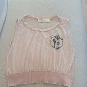 Vintage Havana Pink Crop Top